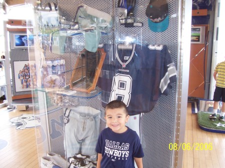 Devin at Dallas Cowboys Training Camp