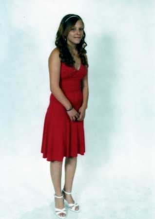 Adrianna's homecoming dance 2007