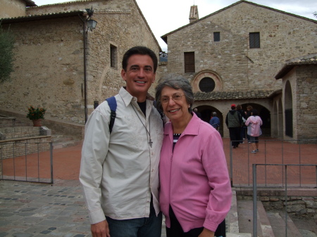 Italy with Mom in 07