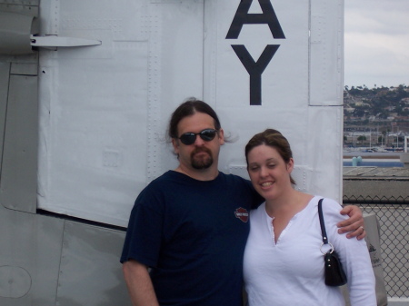 Me and Teresa on the Midway