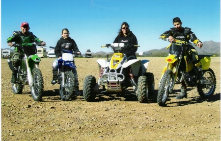 Griff, Morgan, Denise & Branden (Bell Mt.)