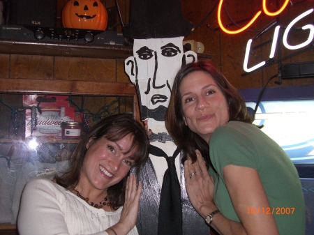 Nora and I just love Abe!