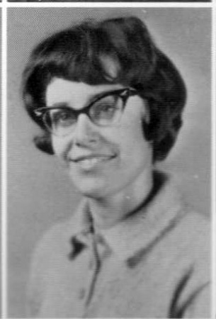 Cheryl Kay Short, Sophmore, DHS Yearbook 1963