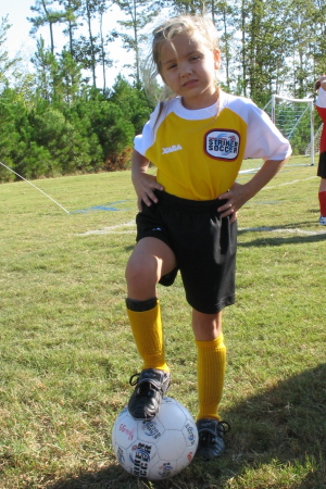 Kat's first season playing Soccer