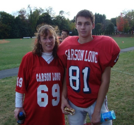 Me and Ricky, after the game, 20 Oct 07