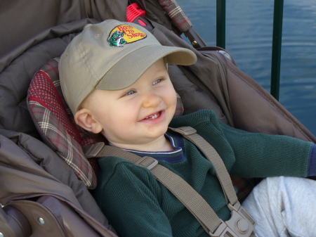 Relaxing in the Stroller