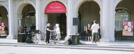 Receiving the Proclamation from the City of New Orleans