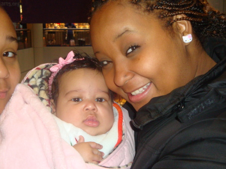 Oldest Daughter Aleshia & Granddiva Miyah