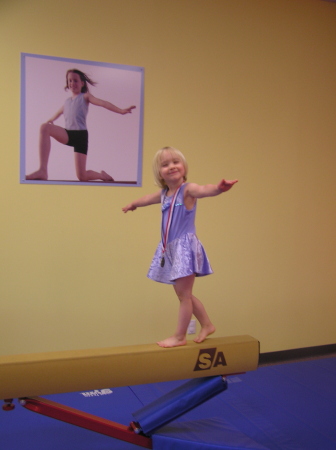 Maura at The Little Gym 3 Years