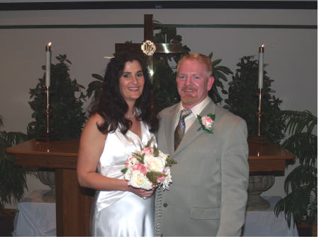 My Daughter,Carrie & husband  Bob 24th Wedding Anniversary -