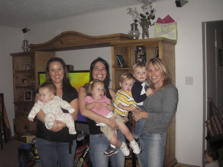 Jody, Valerie & Keri with the next generation...