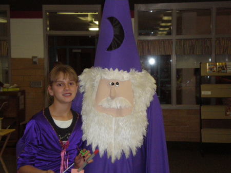 Helayna and I at her school's Halloween Carnival 07