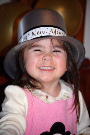 Happy New Year from my second daughter, Natalie