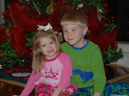 Lauren and Tom Christmas 2007