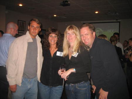 With Gary Melfa, Lisa Auer Ring and Paul Riggs