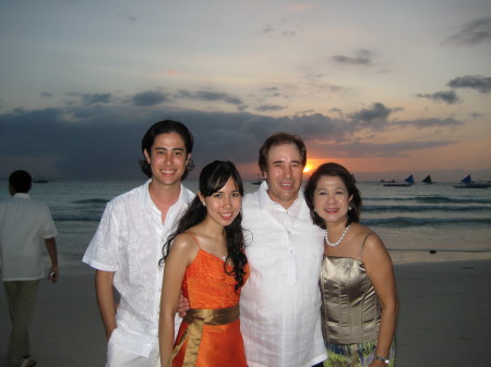 In Boracay beach