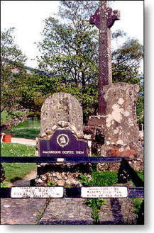 Rob Roy MacGregor's Tombstone, Balquiddir, Scotland