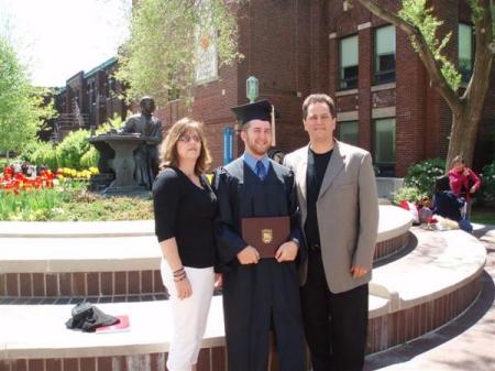 Matt's graduation from Loyola