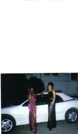 Cammeo & Teasha at Senior Ball 1998