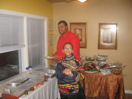 me and son Thanksgiving 2006