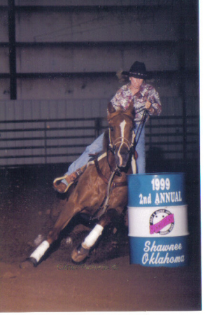 Me at the Shawnee, Oklahoma Rodeo