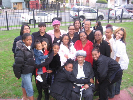 My Nana and her grandaughters