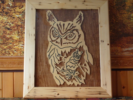 wall art owl