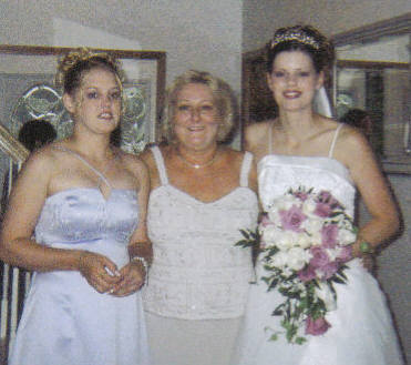 Melissa's wedding August 2004