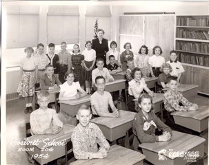 4th Grade - 1954 - Roosevelt - PR IL