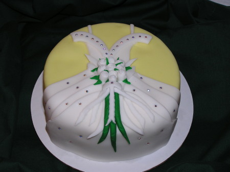 Bridal Shower Dress Cake