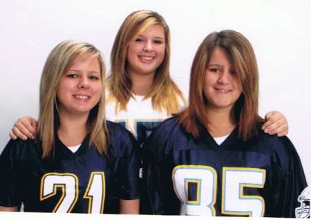 Chrissy, Meaghan & Caitlyn x-mas 2007