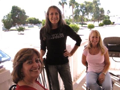'09 in AZ Carmelle, Me and Les