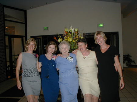My mom, sisters and me.