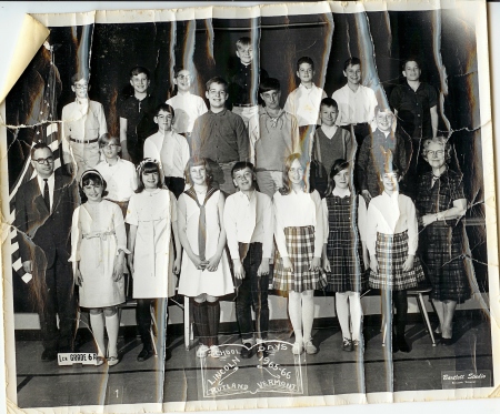 6th Grade Class, Lincoln Elementary, Rutland, VT 1965-1966