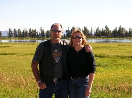 Clark & I in Yellowstone Nat'l Park