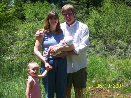 Family in Wyoming