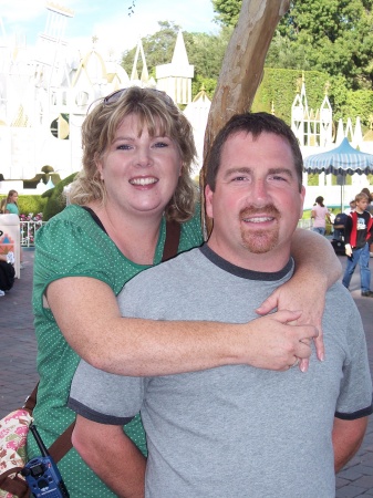Jan and I in Disneyland