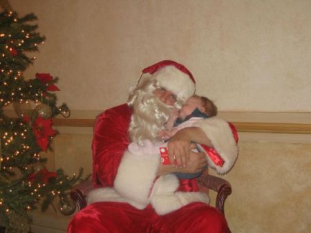 Santa and baby