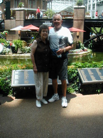 Bob & me inside Opryland Hotel