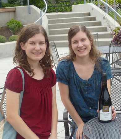 Lisa & I at an Oregon winery, June 2011