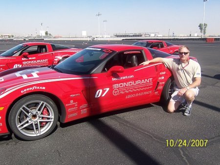 Z06 Corvette at the Boundurant Driving School