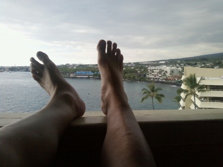 View from the Royal Kona Resort