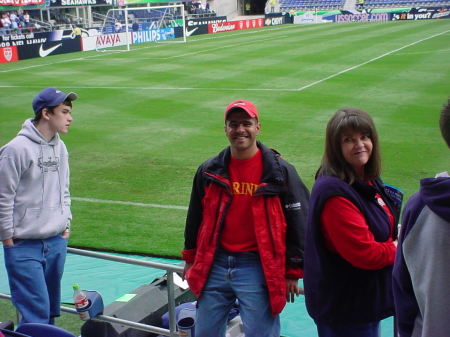 USA vs. Honduras Soccer game in Seattle