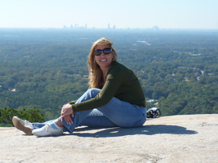 Went up north to Stone Mountain GA to see the leaves change