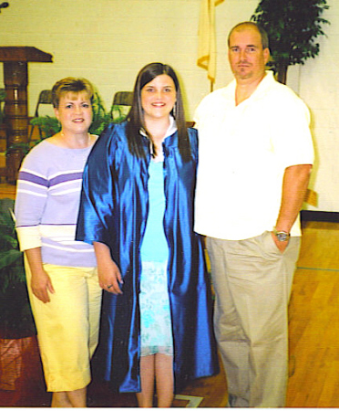 Raevens 8th grade graduation, 2006