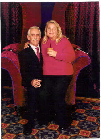 Me and Tim at his company Christmas party 2006
