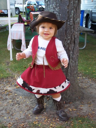 My Little Cowgirl - Halloween 2007