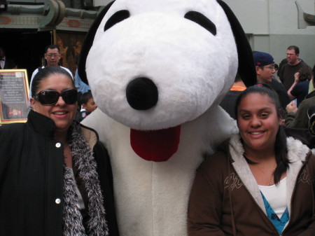 Me & Marissa w/Snoopy