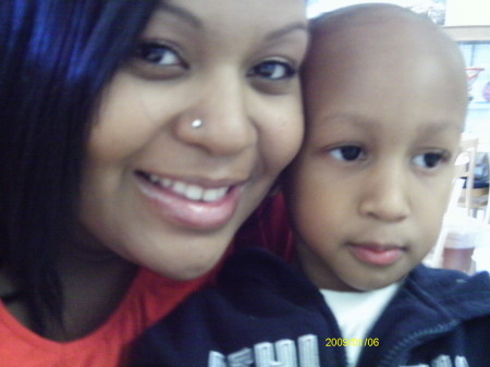 My son Josiah and I who is now 3 years old!