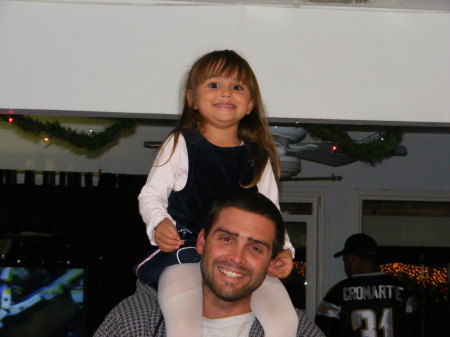 My son Steve and his niece Bryanna